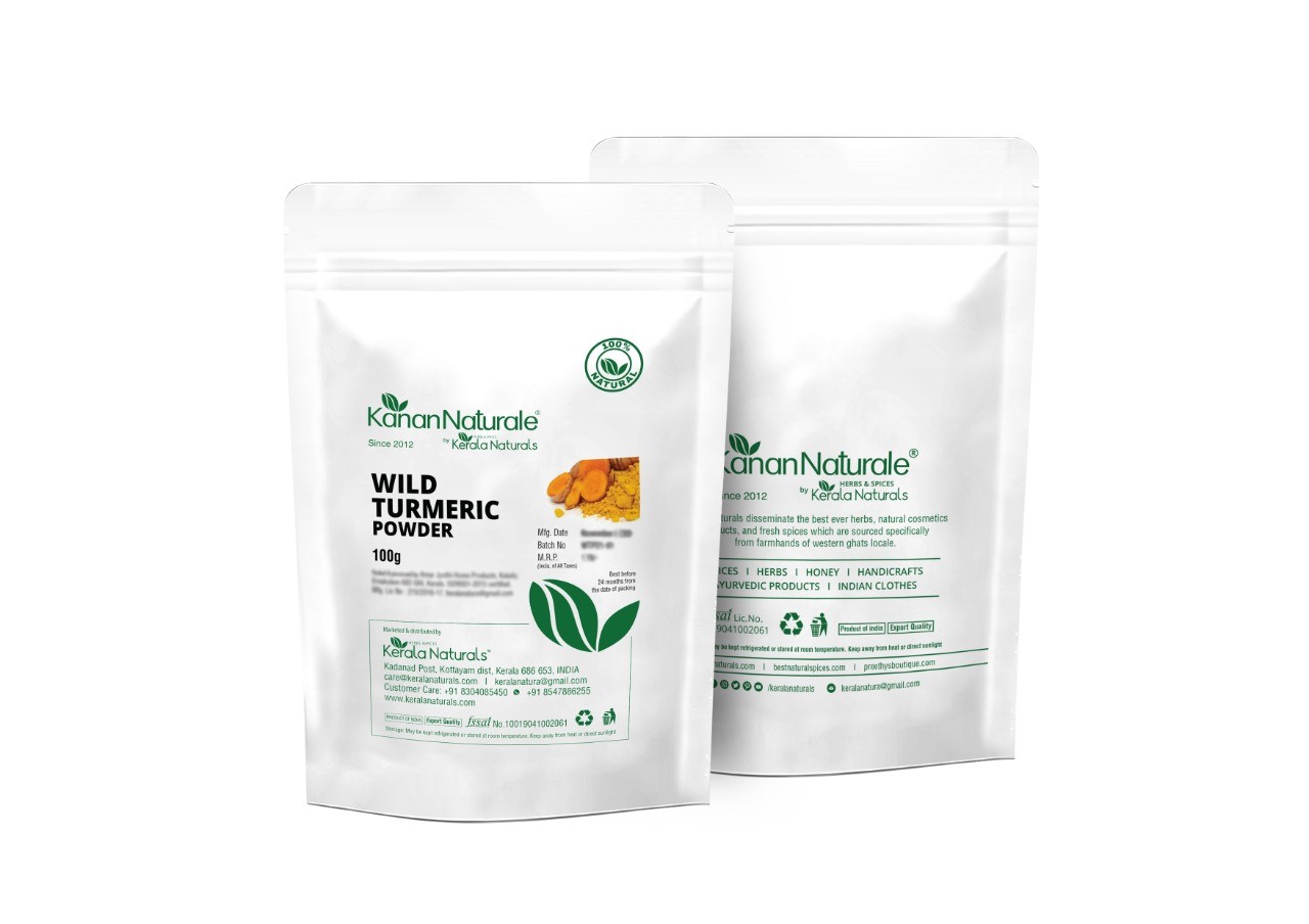 Kerala Naturals Kasturi (Wild Turmeric) powder 2 * 100gm