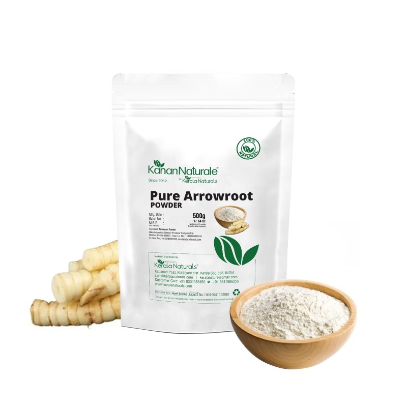 Kerala Naturals Arrowroot Powder 500gm