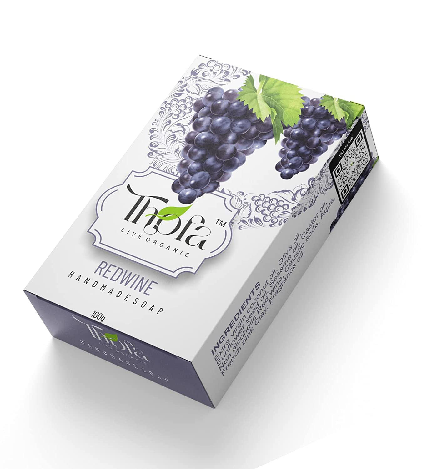 Thofa Red Wine Handmade Soap 100G