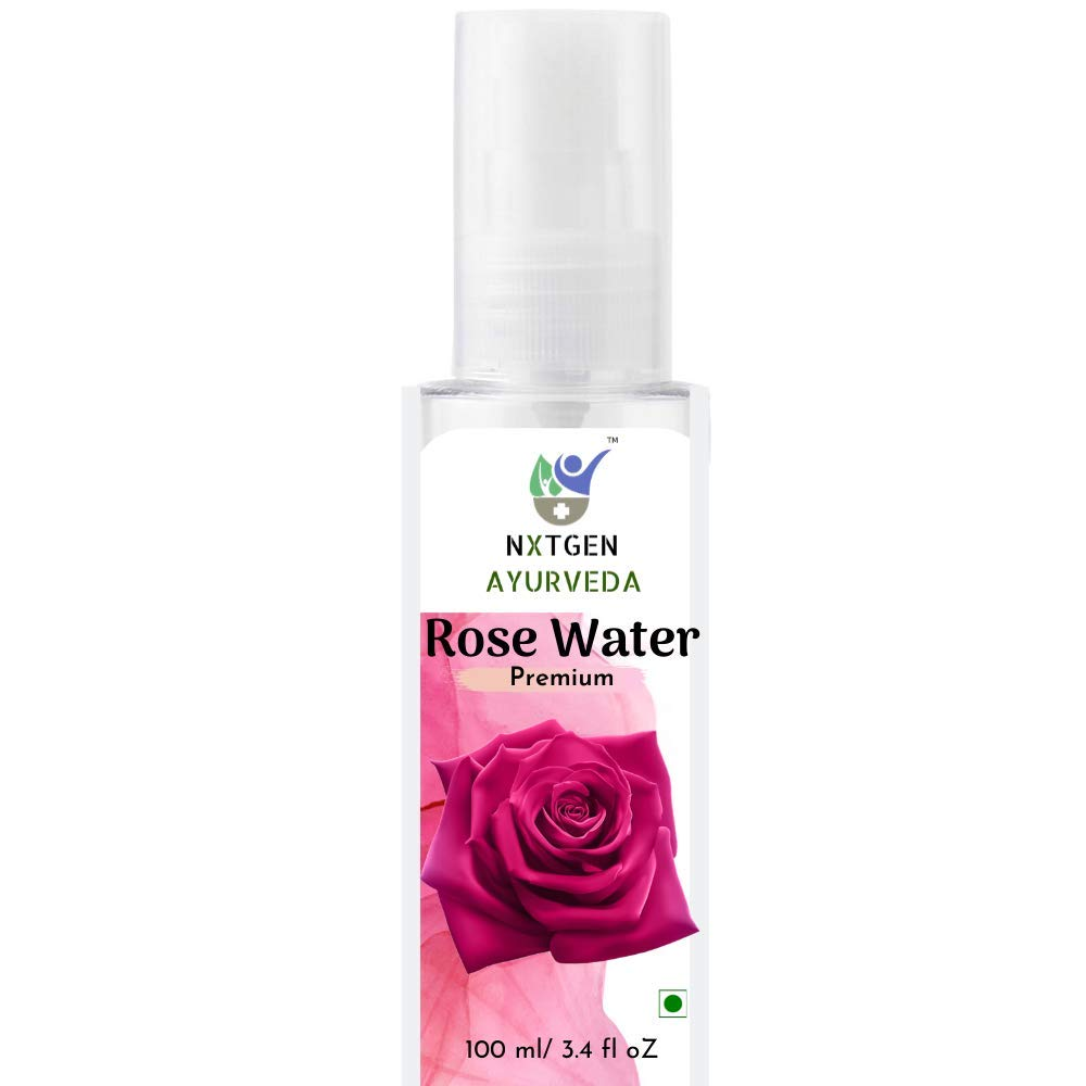 Nxtgen Ayurveda Rose Water Premium (Food Grade) - 100 ml